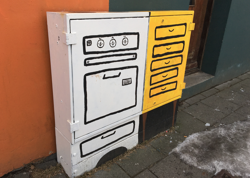 I just really liked this bit of charming street art so I wanted to show you